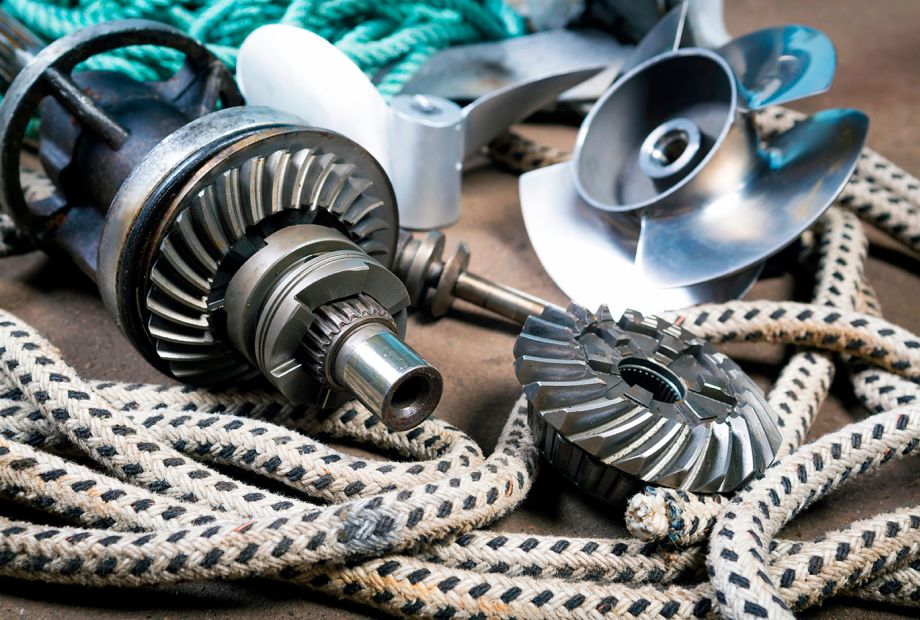 Gears, propellers and ropes